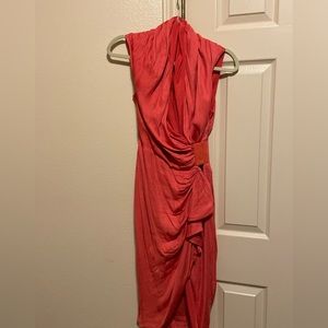 All Saints drapey dress